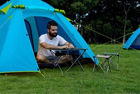 Изображение товара Палатка Naturehike P-Series / NH18Z044-P-4SBL (голубая)