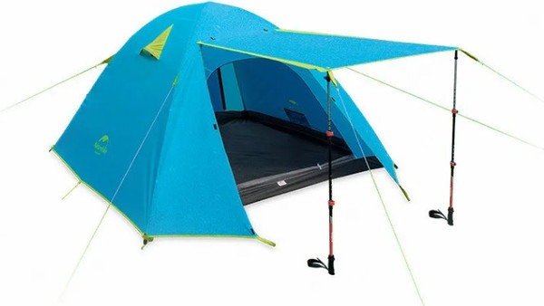 Изображение товара Палатка Naturehike P-Series / NH18Z044-P-4SBL (голубая)