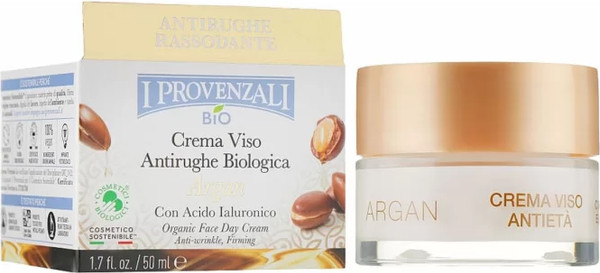 Изображение товара Крем для лица I Provenzali Укрепляющий с Арганом и Гиалуроновой кислотой (50мл)