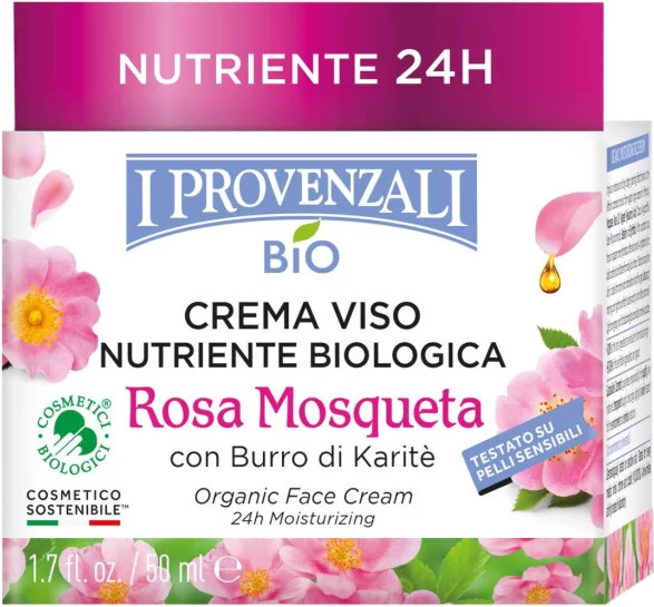 Изображение товара Крем для лица I Provenzali Rosa Mosqueta с маслом Карите (50мл)