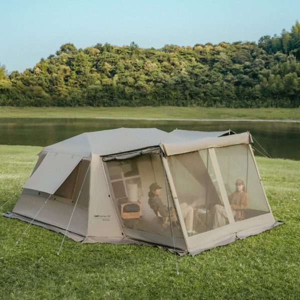 Изображение товара Палатка Naturehike Village 13 Ultimate Edition / CNH22ZP004-BRTB (коричневый)