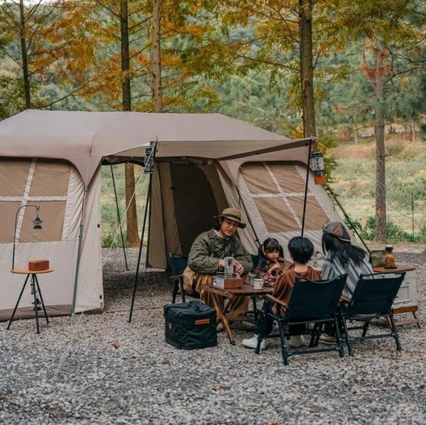 Изображение товара Палатка Naturehike Village 17 / CNH22ZP021-BR (коричневый)