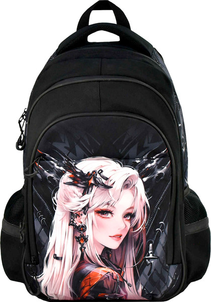 Изображение товара Школьный рюкзак Феникс+ Девушка панк / 68253