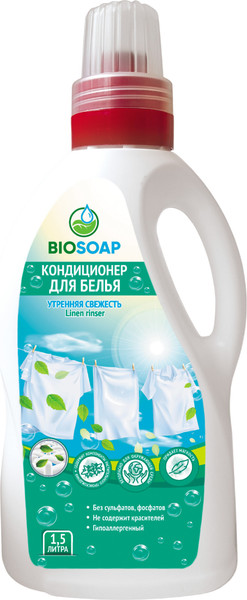 Изображение товара Кондиционер для белья BIOSOAP 1.5л