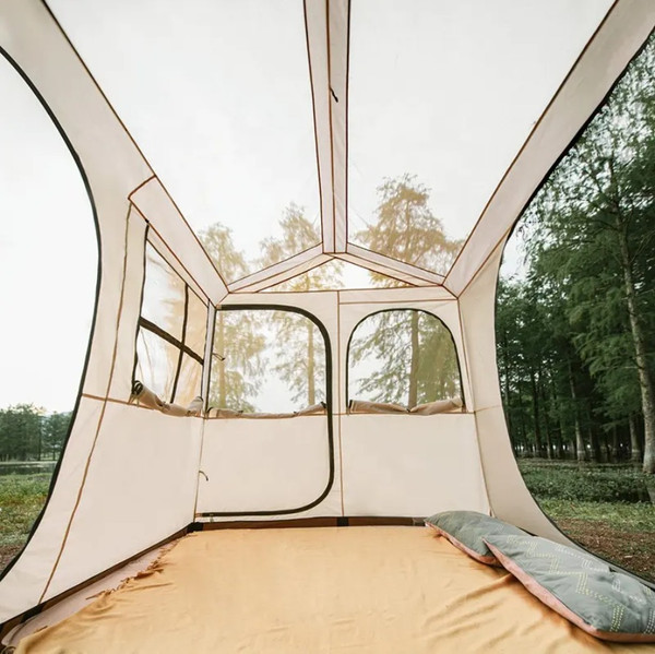 Изображение товара Палатка Naturehike Village 5.0 / NH21ZP009-KH (бежевый)