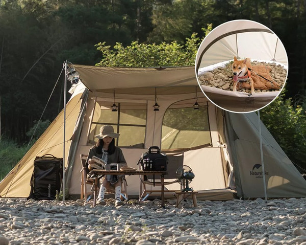 Изображение товара Палатка Naturehike Village 5.0 / NH21ZP009-AGR (зеленый)