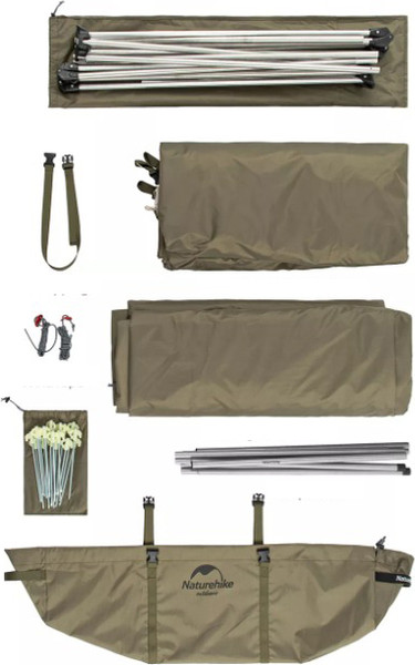 Изображение товара Палатка Naturehike Village 5.0 / NH21ZP009-AGR (зеленый)