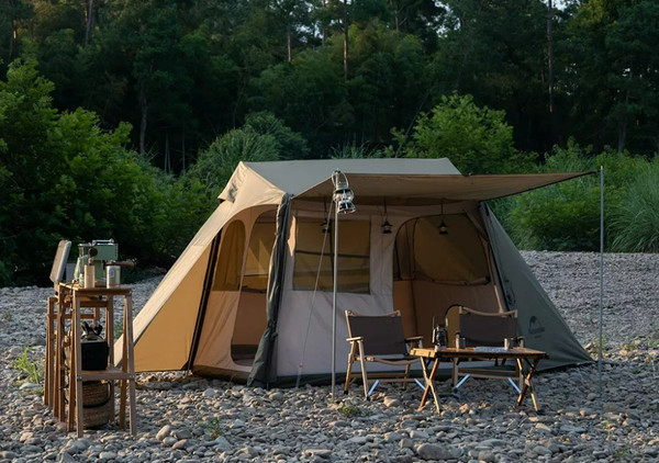 Изображение товара Палатка Naturehike Village 5.0 / NH21ZP009-AGR (зеленый)