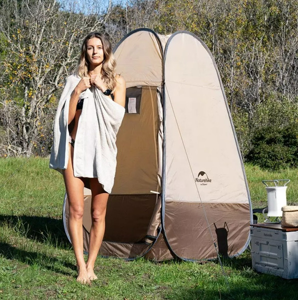 Изображение товара Палатка для душа и туалета Naturehike NH17Z002-P-BR (коричневый)