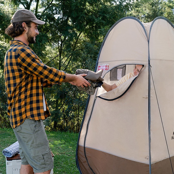 Изображение товара Палатка для душа и туалета Naturehike NH17Z002-P-BR (коричневый)