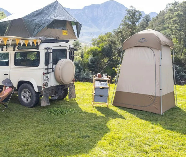 Изображение товара Палатка для душа и туалета Naturehike NH21ZP005-BR (коричневый)
