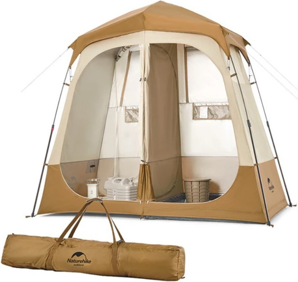 Изображение товара Палатка для душа и туалета Naturehike NH22ZP006-BR (коричневый)