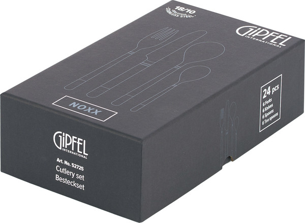 Изображение товара Набор столовых приборов Gipfel Noxx 52725 (24пр)