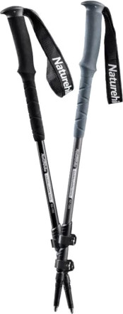 Изображение товара Трекинговые палки Naturehike ST03 / NH17D017-D-UG.SET (серый)