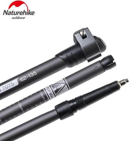 Изображение товара Трекинговые палки Naturehike ST03 / NH17D017-D-UG.SET (серый)