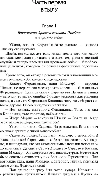 Изображение товара Художественная книга АСТ Похождения бравого солдата Швейка, твердая обложка (Гашек Ярослав)