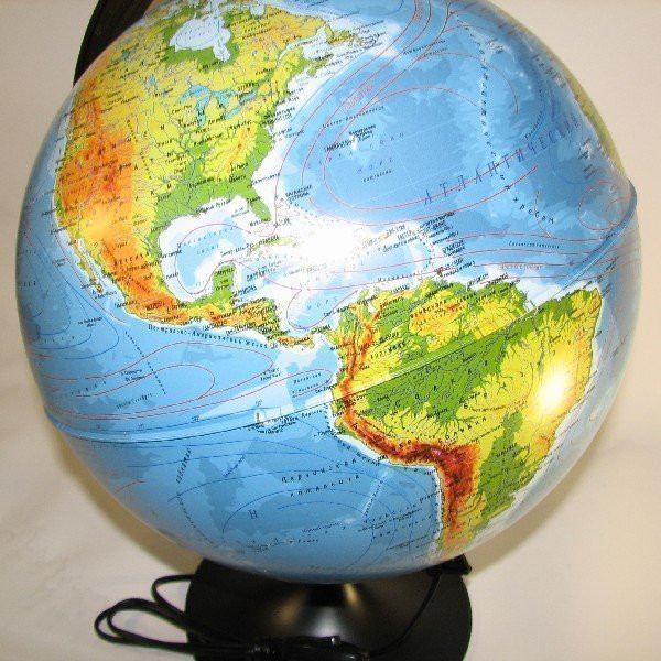 Изображение товара Глобус Globen Земли физический К013200017 (с подсветкой)