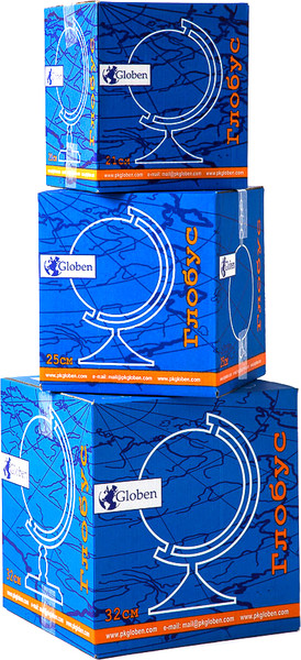 Изображение товара Глобус Globen Земли физический рельефный Ке022100184 (с подсветкой)