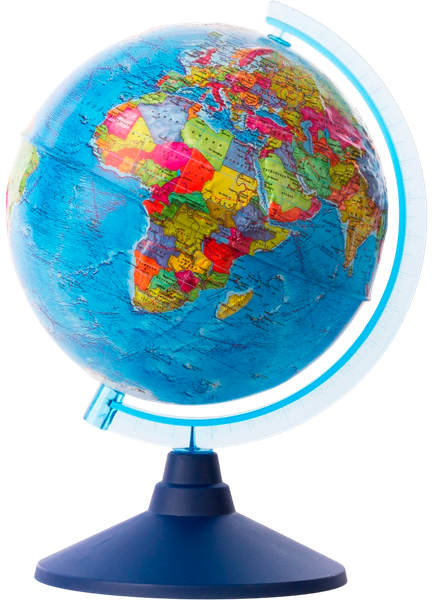 Изображение товара Глобус Globen Земли политический рельефный Ве022100252 (с подсветкой)