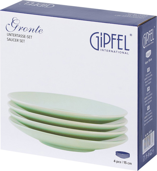 Изображение товара Набор блюдец Gipfel Gronte 52236 (4шт, светло-зеленый)
