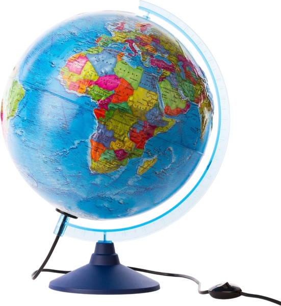 Изображение товара Глобус Globen Земли политический рельефный Ке013200232 (с подсветкой)