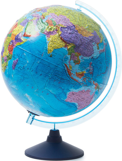 Изображение товара Глобус интерактивный Globen Земли политический рельефный Интерактивный INT13200316 (с подсветкой)
