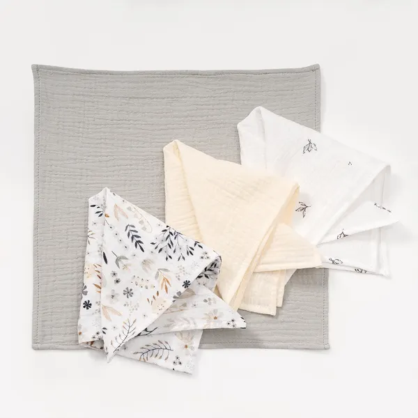 Изображение товара Набор платков носовых Perina КМС.4.29-0 (4шт, цветной микс)