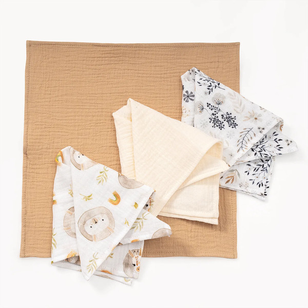 Изображение товара Набор платков носовых Perina КМС.4.29-0 (4шт, цветной микс)