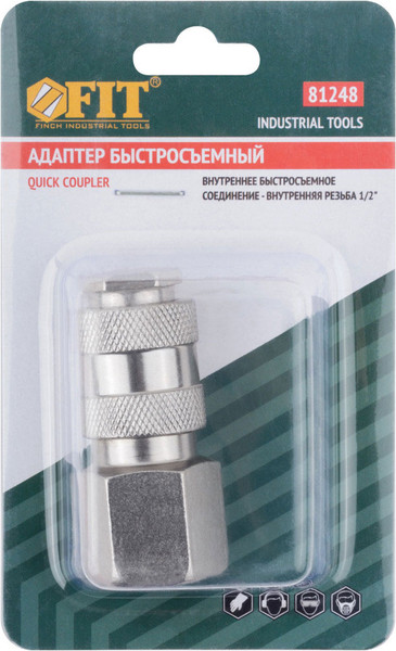 Изображение товара Штуцер пневматический FIT 81248