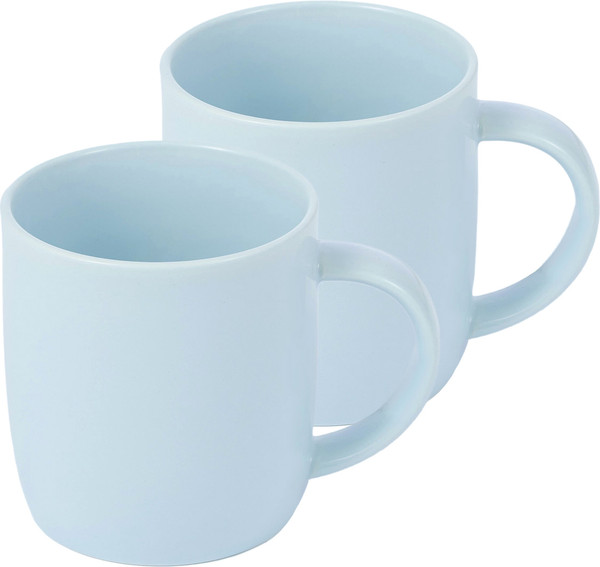 Изображение товара Набор кружек Gipfel Ether 52222 (2шт, светло-голубой)