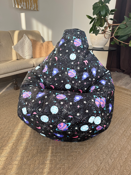 Изображение товара Бескаркасное кресло Flagman Груша Макси XXL Street Г2.12-16 (космос)