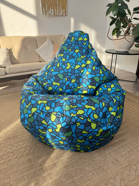 Изображение товара Бескаркасное кресло Flagman Груша Макси XXL Street Г2.12-18 (лед)