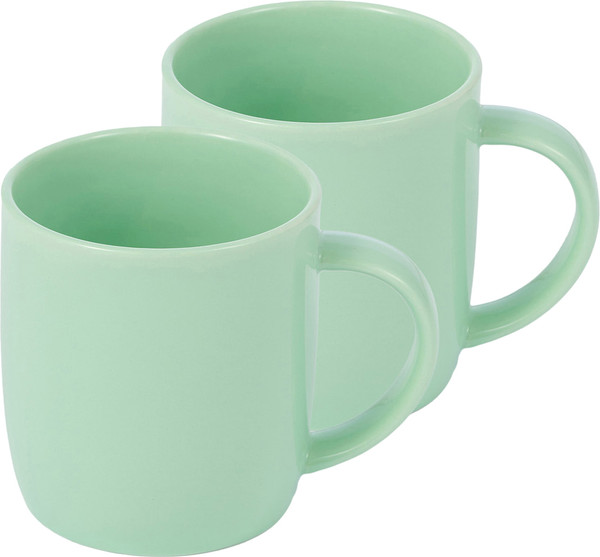 Изображение товара Набор кружек Gipfel Gronte 52234 (2шт, светло-зеленый)