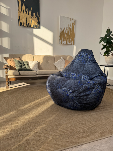 Изображение товара Бескаркасное кресло Flagman Груша Макси XXL Street Г2.12-20 (плитки)