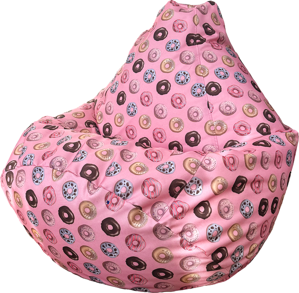 Изображение товара Бескаркасное кресло Flagman Груша Макси XXL Street Г2.12-21 (пончики)