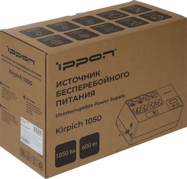 Изображение товара ИБП IPPON Kirpich 1050 / 2003038