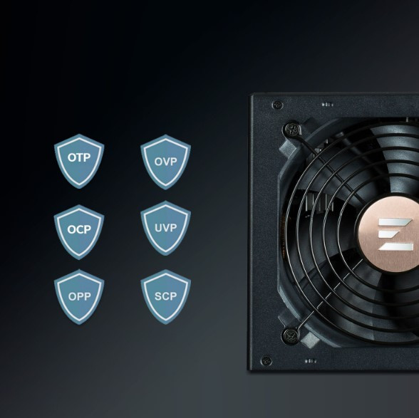 Изображение товара Блок питания для компьютера Zalman 600W ZM600-GV2SE