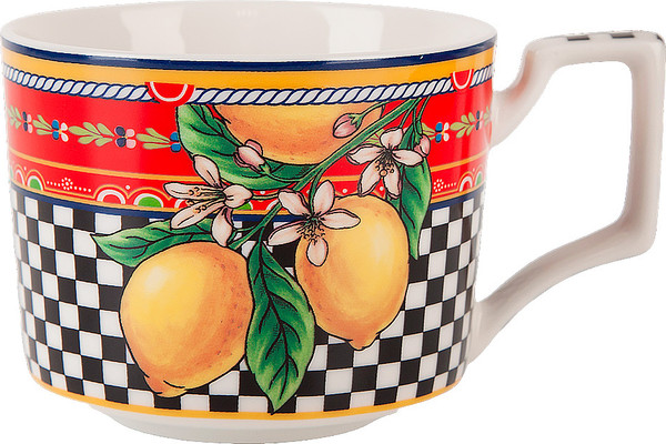 Изображение товара Чашка с блюдцем Nouvelle Sicilia Limone / 0052015