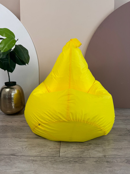 Изображение товара Бескаркасное кресло Flagman Груша Софт 130x85 XL GXL.1-07 (желтый)