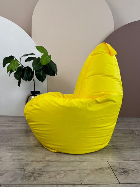 Изображение товара Бескаркасное кресло Flagman Груша Софт 130x85 XL GXL.1-07 (желтый)