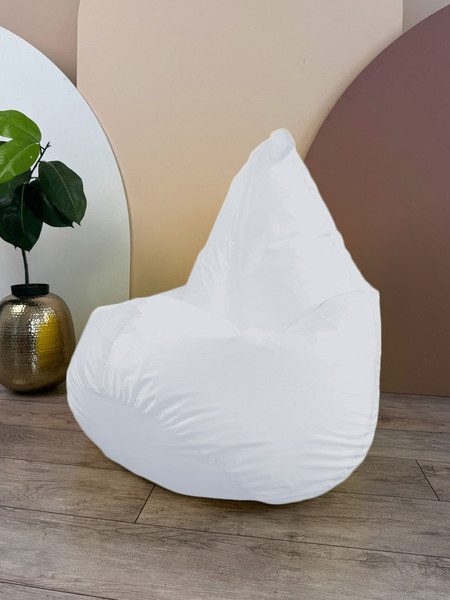 Изображение товара Бескаркасное кресло Flagman Груша Софт 130x85 XL GXL.1-00 (белый)