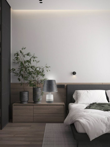 Изображение товара Прикроватная лампа Aitin-Pro ННБ 04-40-172 / YH24043-2 GY