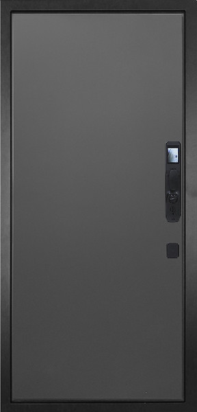 Изображение товара Входная дверь ГРАНИТ Роял Смарт 77 графит нубук (86x205, правая)