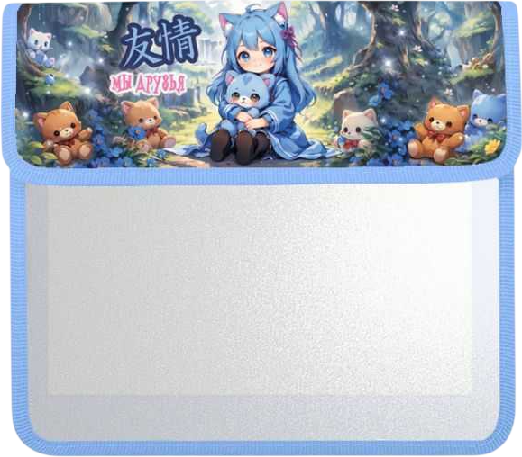 Изображение товара Папка для тетрадей Оникс Аниме малышка / ПТ-45