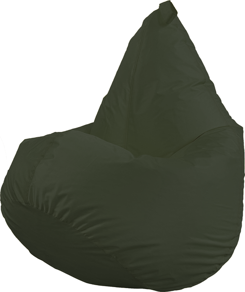 Изображение товара Бескаркасное кресло Flagman Груша Софт 130x85 XL GXL.2-04 (темно-oливковый)