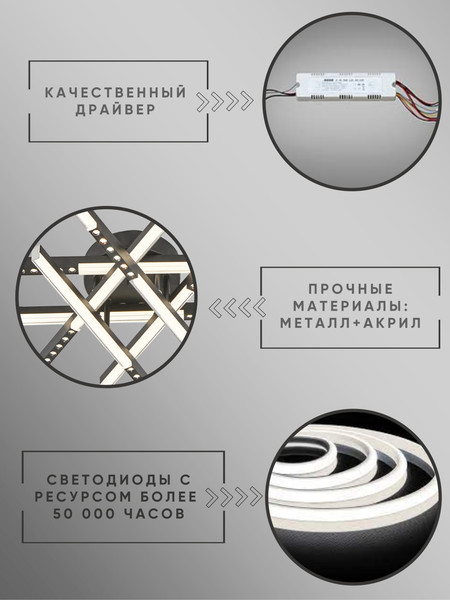 Изображение товара Люстра Aitin-Pro C9039/6 (черный)