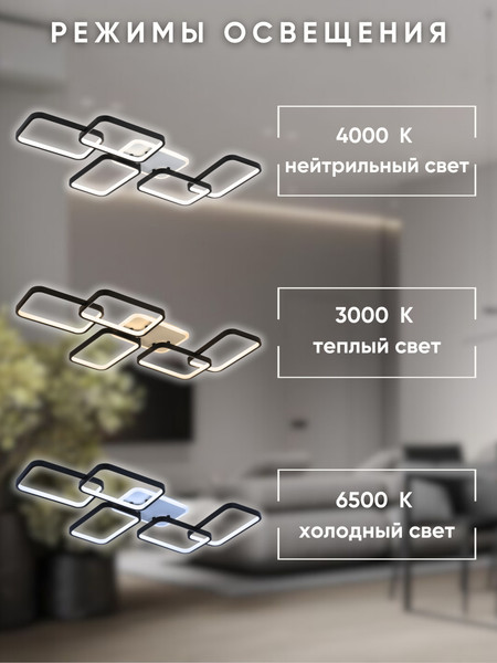 Изображение товара Люстра Aitin-Pro RW28111/5 2х87Вт (белый/черный)