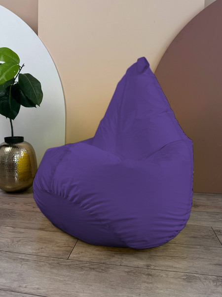 Изображение товара Бескаркасное кресло Flagman Груша Софт 130x85 XXL GXL.2-11 (сиреневый)