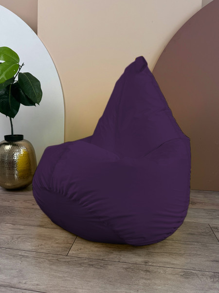 Изображение товара Бескаркасное кресло Flagman Груша Софт 130x85 XL GXL.2-12 (фиолетовый)