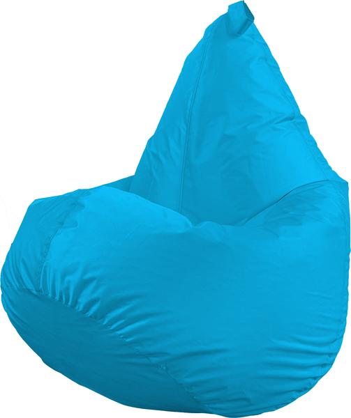 Изображение товара Бескаркасное кресло Flagman Груша Софт 130x85 XL GXL.2-14 (голубой)